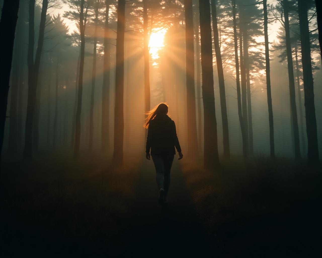 Nach dem Workshop – Ruhe im Wald